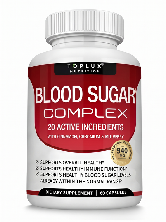 Blood Sugar Complex 60 Caps | 20 Ingredientes Activos