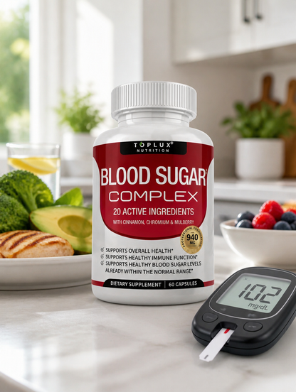 Blood Sugar Complex 60 Caps | 20 Ingredientes Activos