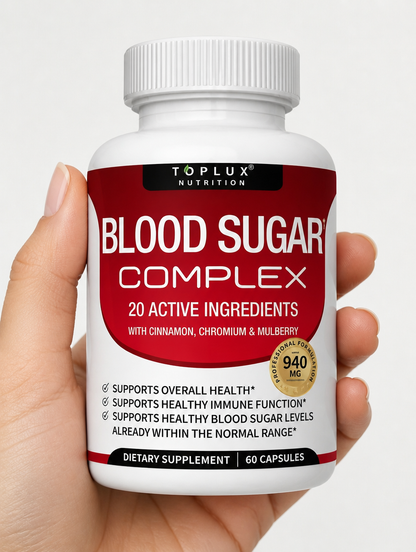Blood Sugar Complex 60 Caps | 20 Ingredientes Activos