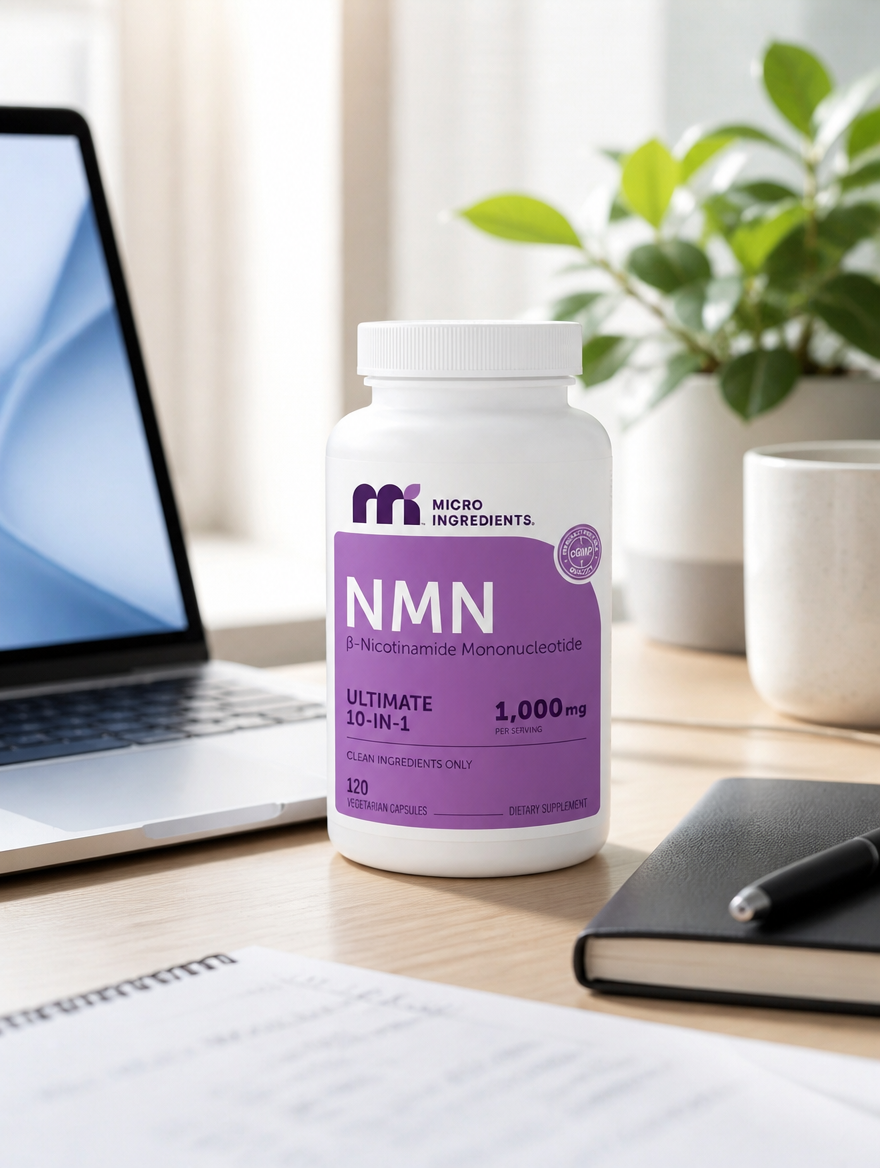 NMN 1000mg 120 Caps | Longevidad Celular y Energía