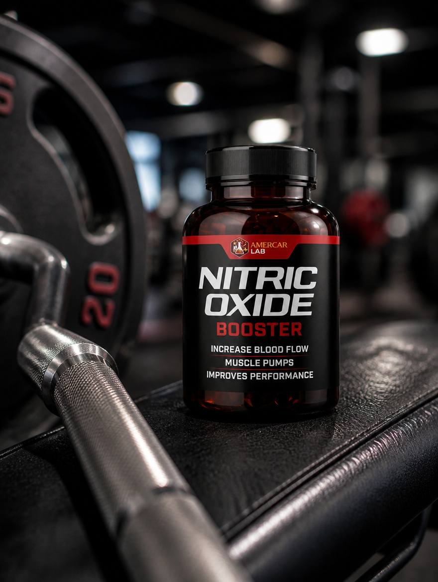 Amercar Lab Nitric Oxide Booster | Flujo Sanguíneo y Pump Muscular