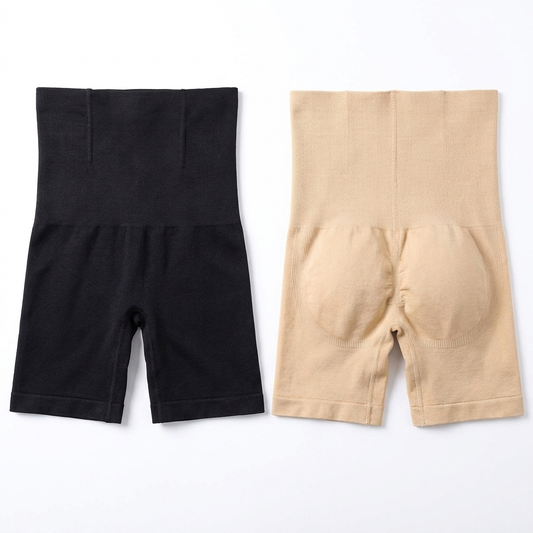 Faja Short Levanta Glúteos Cintura Alta | Control de Abdomen