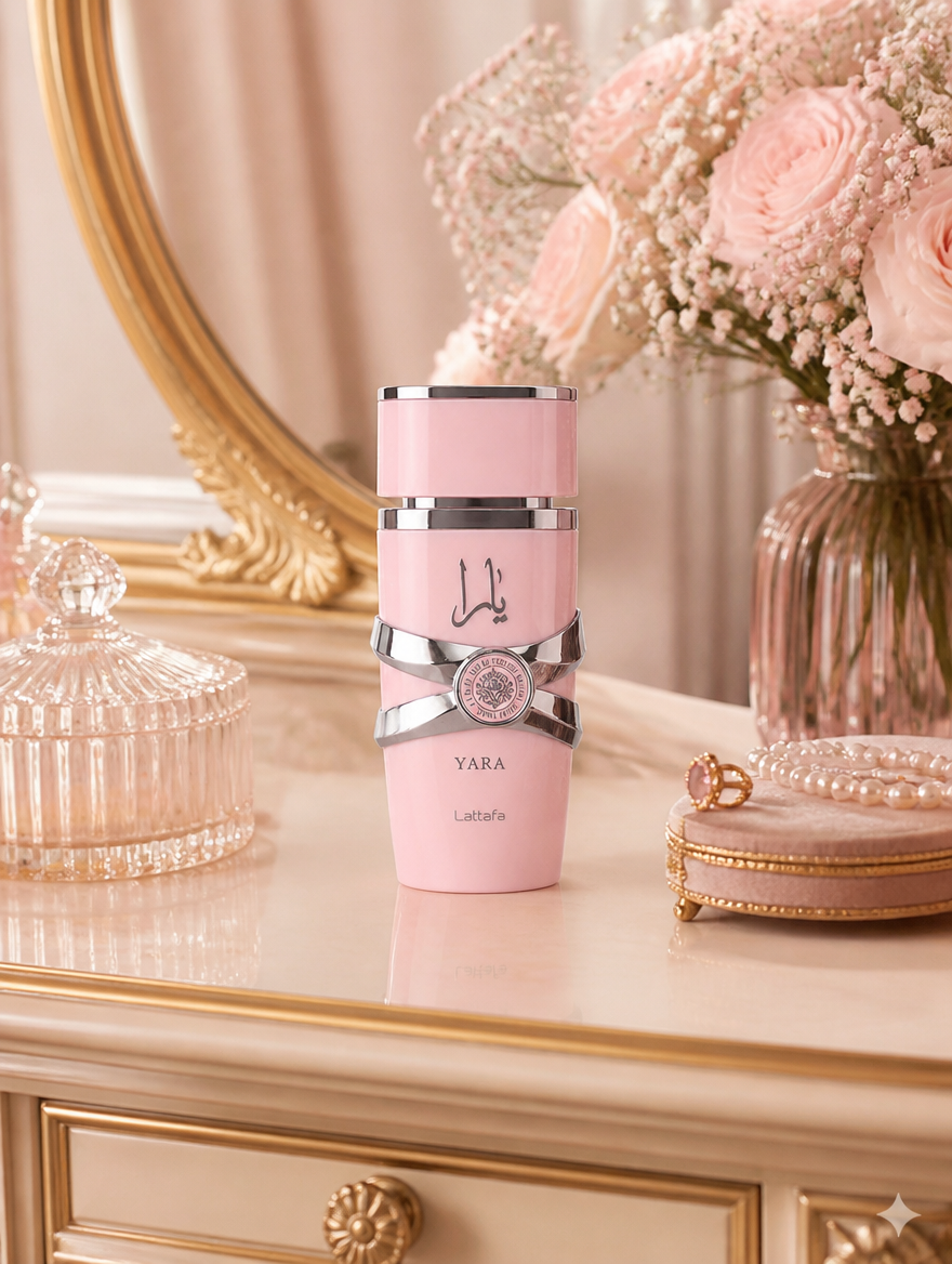 Perfume YARA de Lattafa 100ml | Fragancia Femenina de Lujo