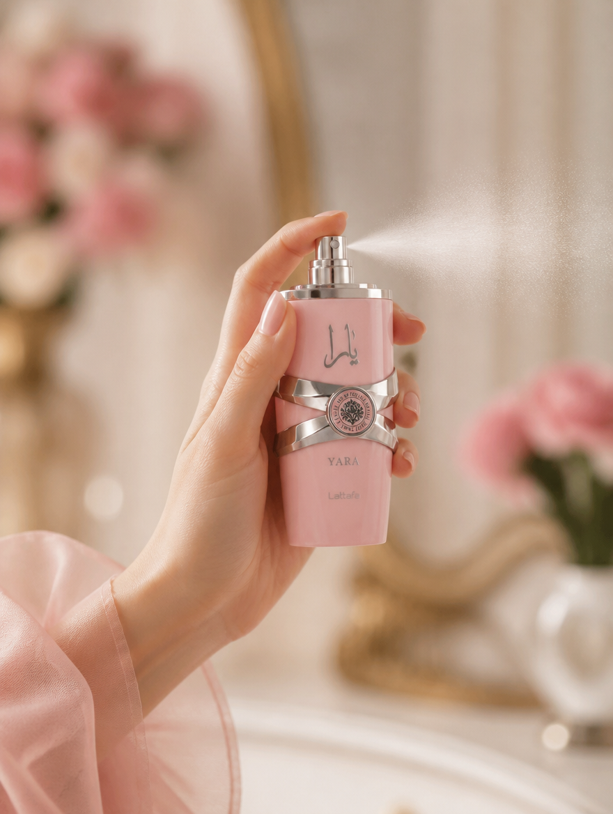 Perfume YARA de Lattafa 100ml | Fragancia Femenina de Lujo