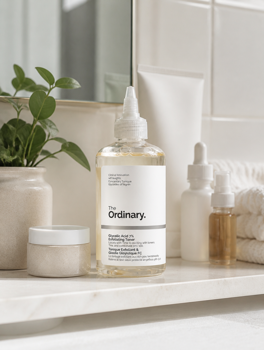 Sérum de Ácido Glicólico 7% — Exfoliante Facial 240ml
