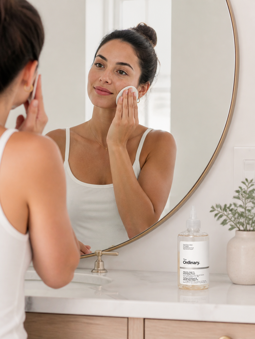 Sérum de Ácido Glicólico 7% — Exfoliante Facial 240ml