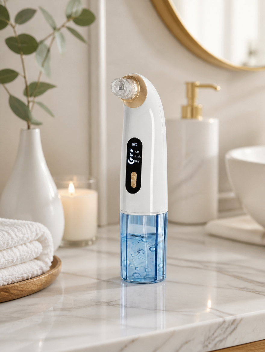 AquaSkin Pro | Limpiador Facial Hidrodermoabrasión y Extractor de Puntos Negros