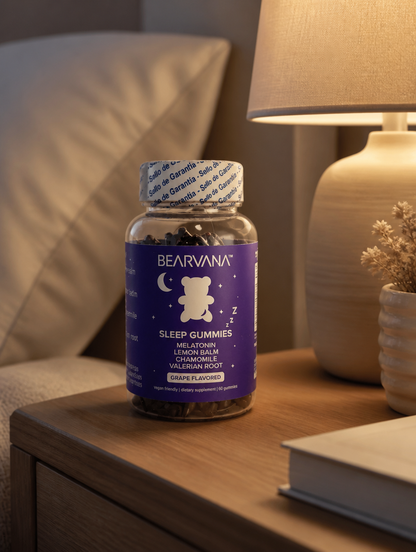 BEARVANA Gomitas para Dormir x60 | Melatonina y Manzanilla
