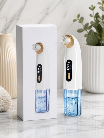 AquaSkin Pro | Limpiador Facial Hidrodermoabrasión y Extractor de Puntos Negros