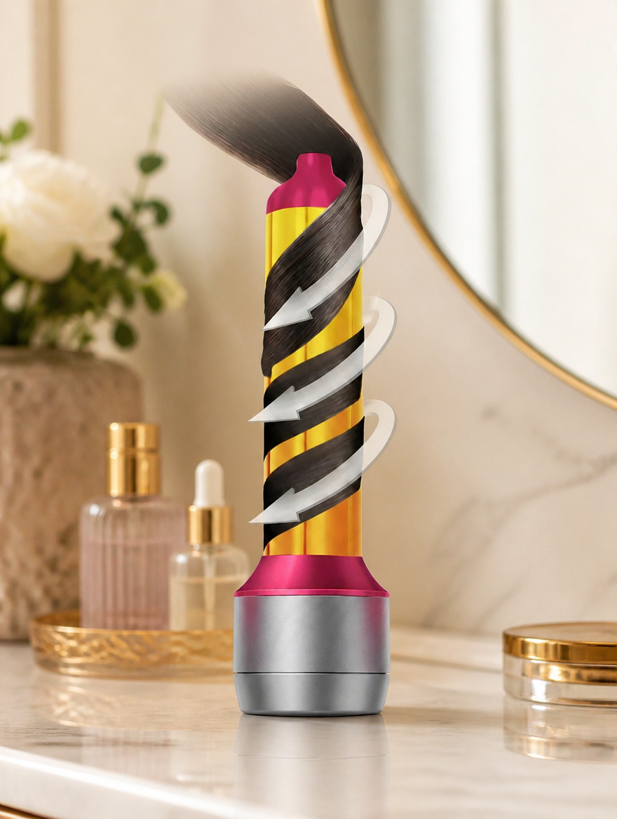 Rizador Automático de Cabello 1000W | Ondas Perfectas en Segundos