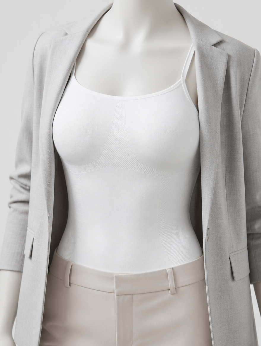 Camisola Moldeadora Reafirmante | Control de Abdomen sin Costuras
