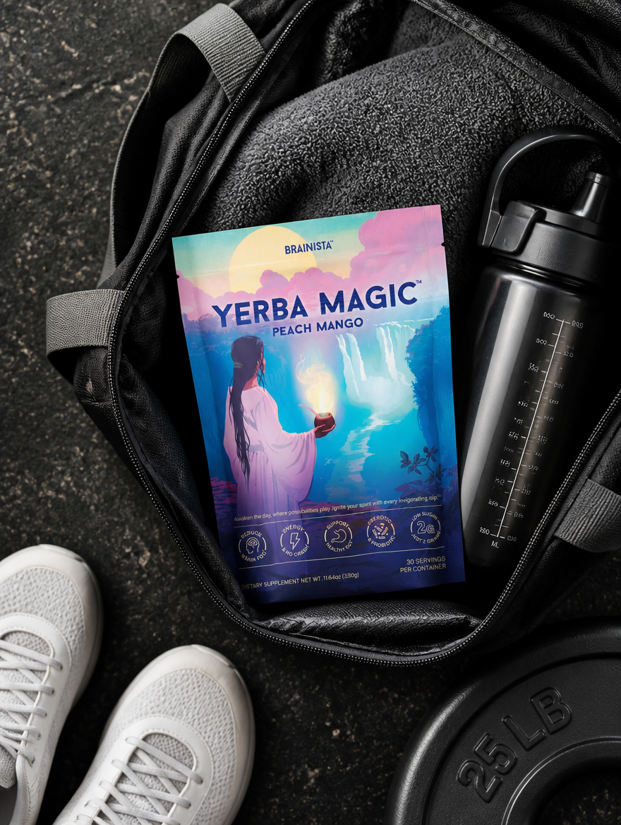 Yerba Magic Peach Mango 330g | Energía, Enfoque y Salud Digestiva