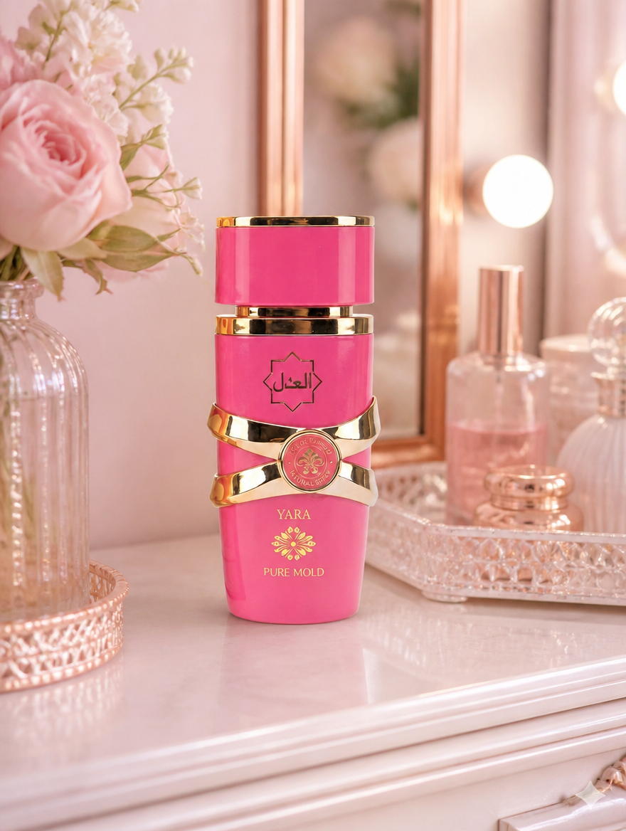 Perfume YARA Candy Hot Pink de Lattafa 50ml | Fragancia Femenina Dulce