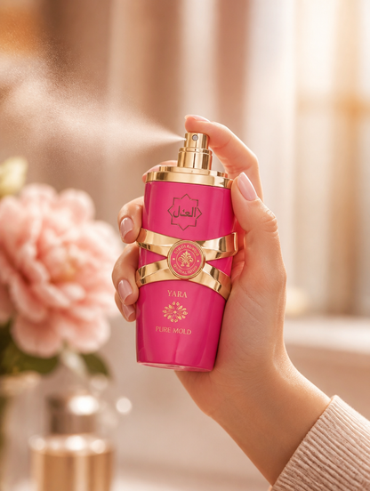 Perfume YARA Candy Hot Pink de Lattafa 50ml | Fragancia Femenina Dulce