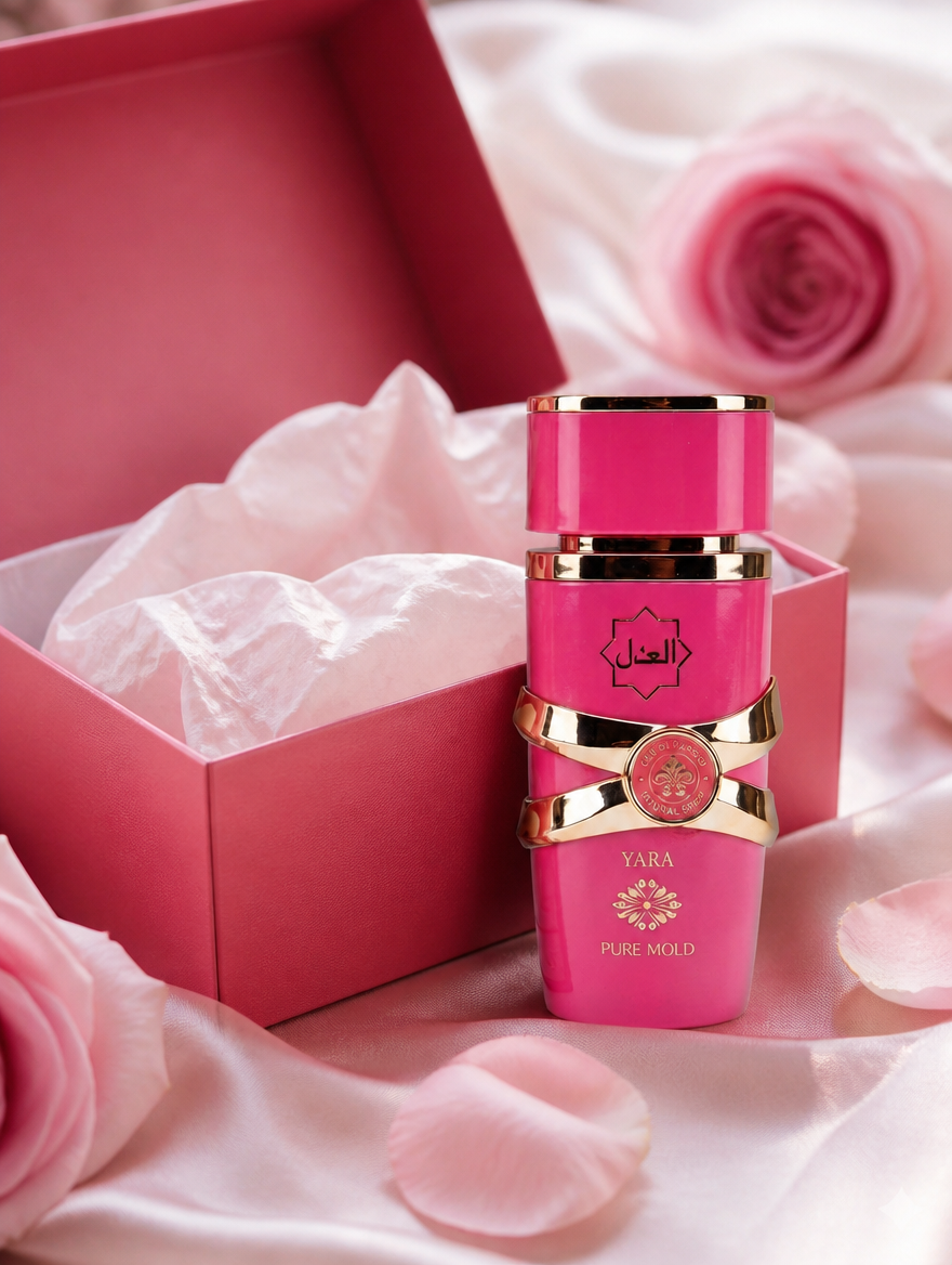 Perfume YARA Candy Hot Pink de Lattafa 50ml | Fragancia Femenina Dulce