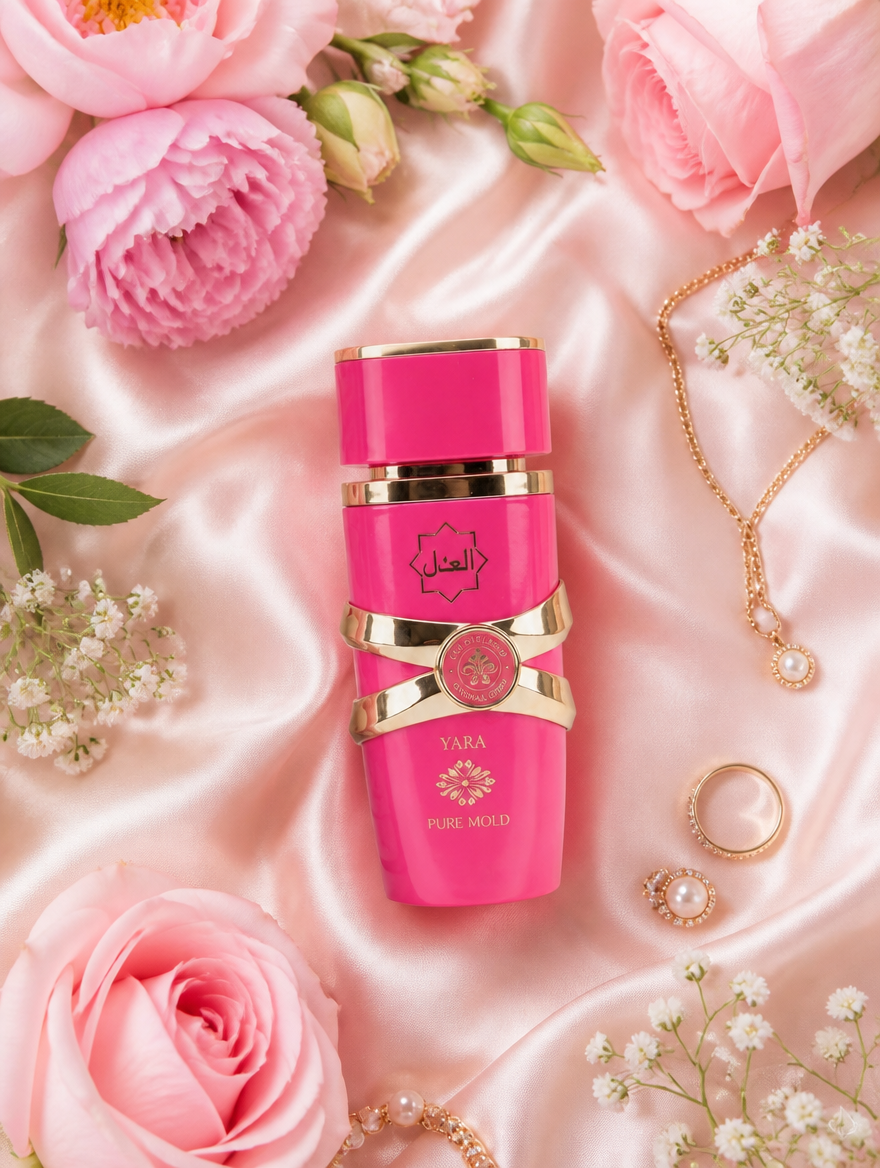 Perfume YARA Candy Hot Pink de Lattafa 50ml | Fragancia Femenina Dulce
