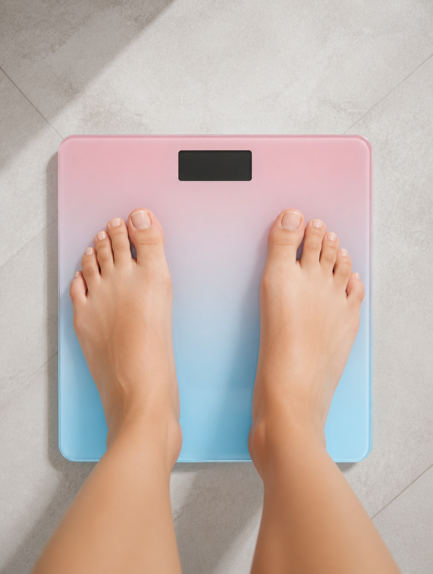 Báscula Digital Corporal de Vidrio Templado | Hasta 180kg