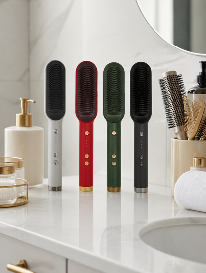 Cepillo Alisador Eléctrico de Cabello | Cerámica, Varios Colores