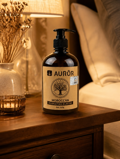 AUROR Crema Hidratante Marroquí con Elastina 500g | Cuidado de Rizos y Cabello