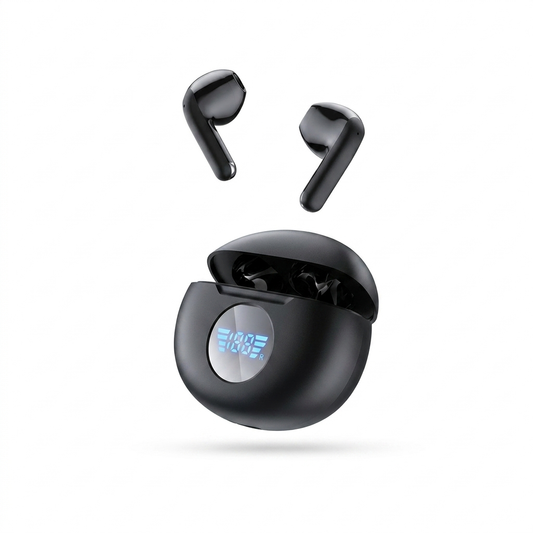 Audífonos Inalámbricos Busd Air4 TWS | Pantalla LED, Bluetooth 6.0