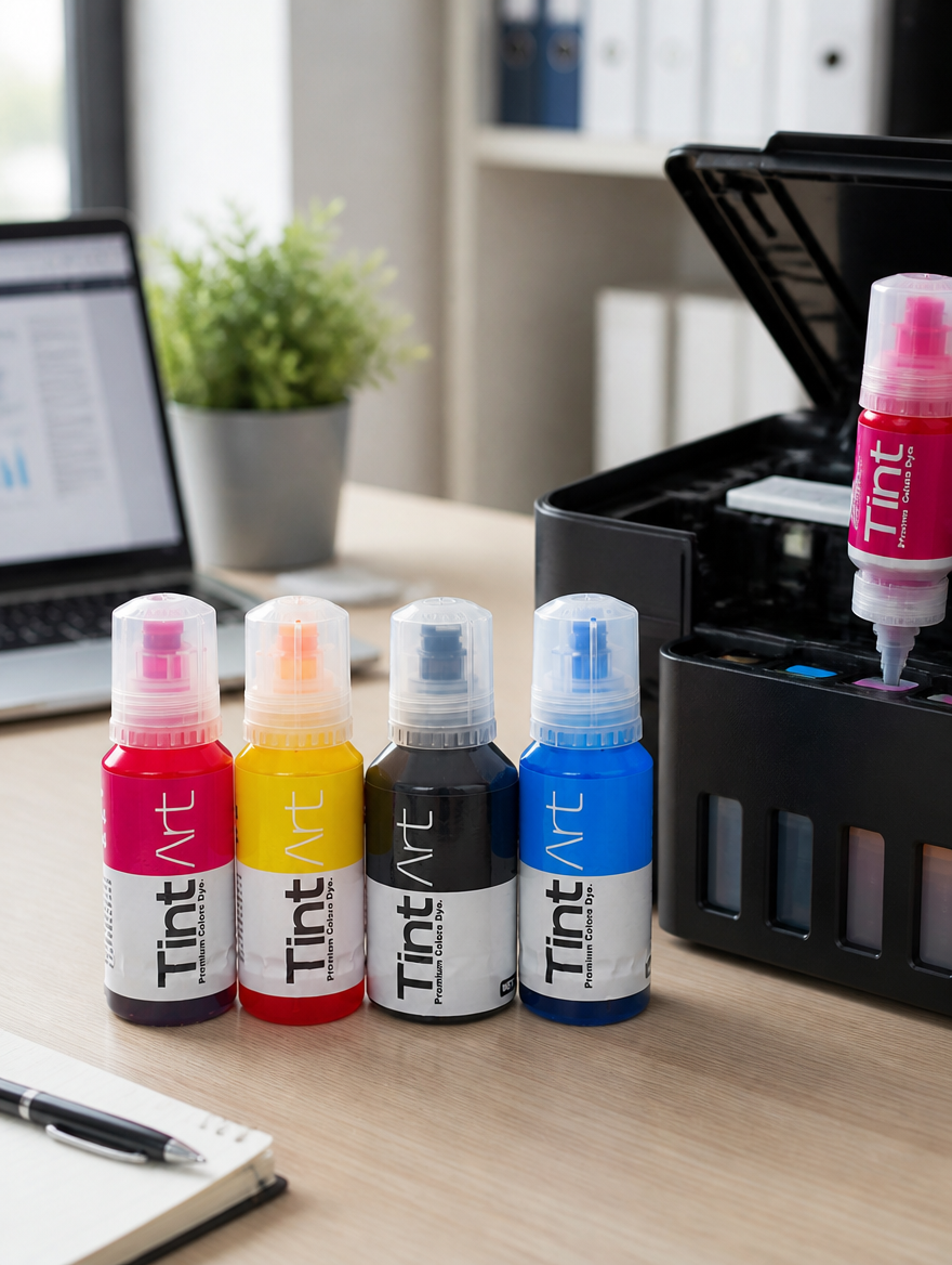 Kit de Tintas Genéricas TintArt para Epson E544 | 4 Colores Premium