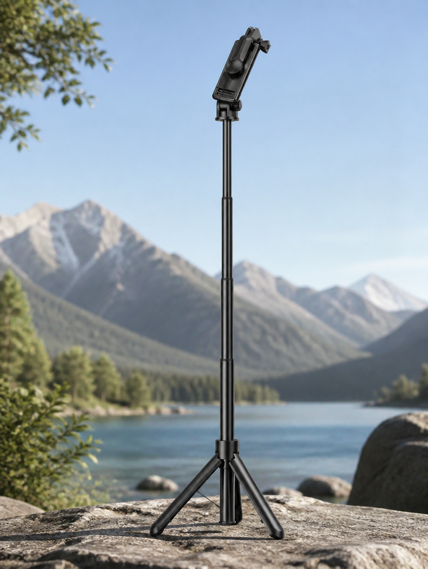 Tripóde Selfie Stick SO3 Inalámbrico | Control Remoto, Extiende hasta 68cm
