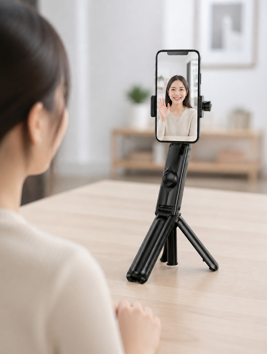 Tripóde Selfie Stick SO3 Inalámbrico | Control Remoto, Extiende hasta 68cm