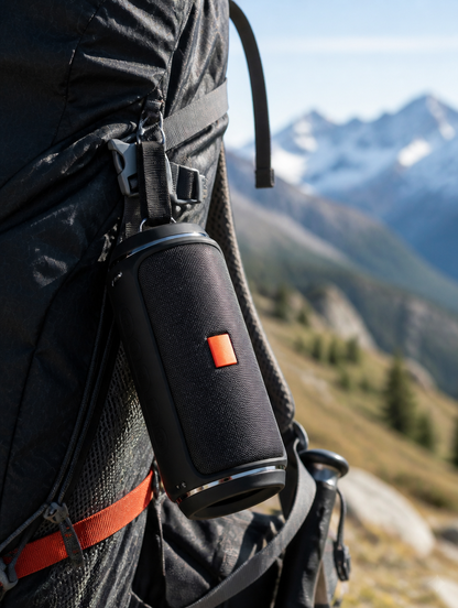 Bocina Bluetooth Portátil Resistente al Agua | Sonido Potente para Llevar a Todos Lados