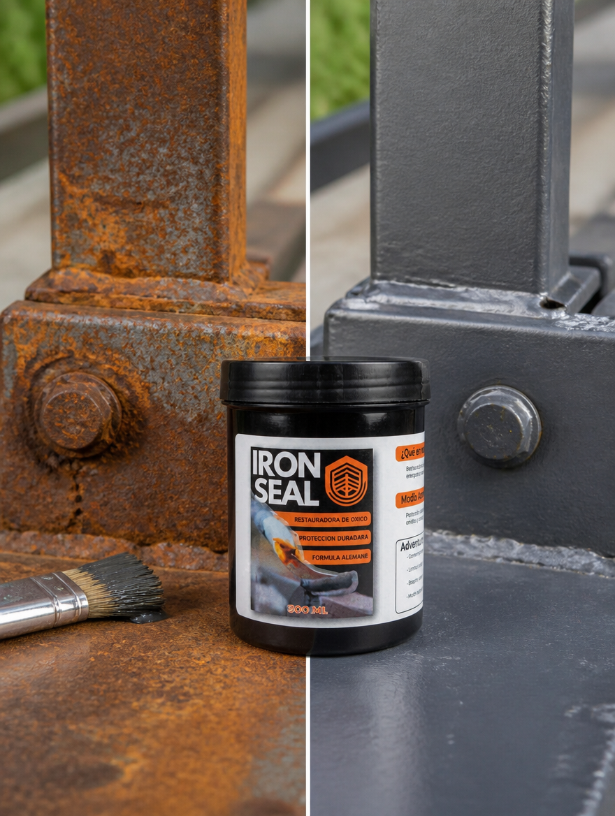 Iron Seal Restaurador de Óxido | Protección y Reparación en Un Solo Producto