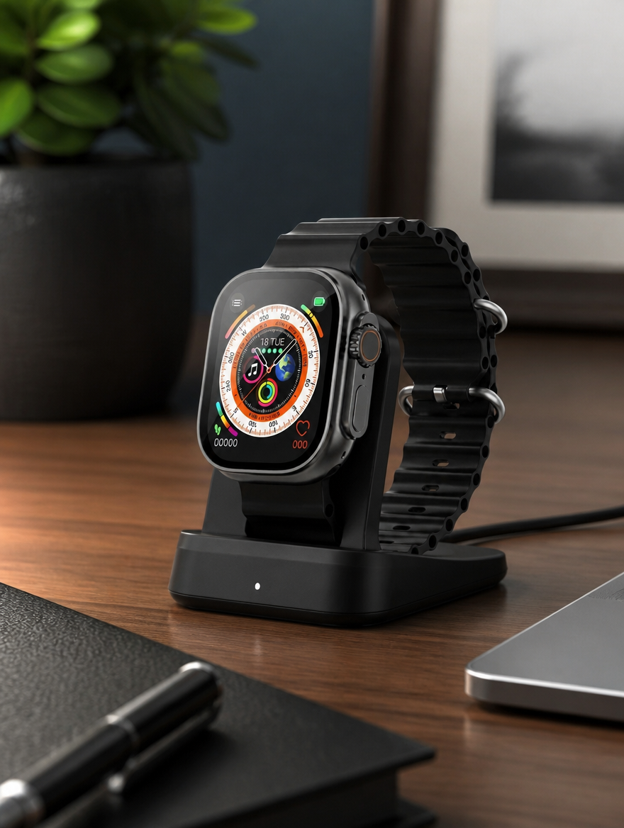 Smartwatch Ultra Pantalla Grande | Notificaciones, Monitoreo y Diseño Deportivo