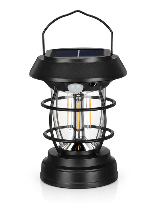 Lámpara Solar con Sensor de Movimiento | Iluminación Exterior Automática