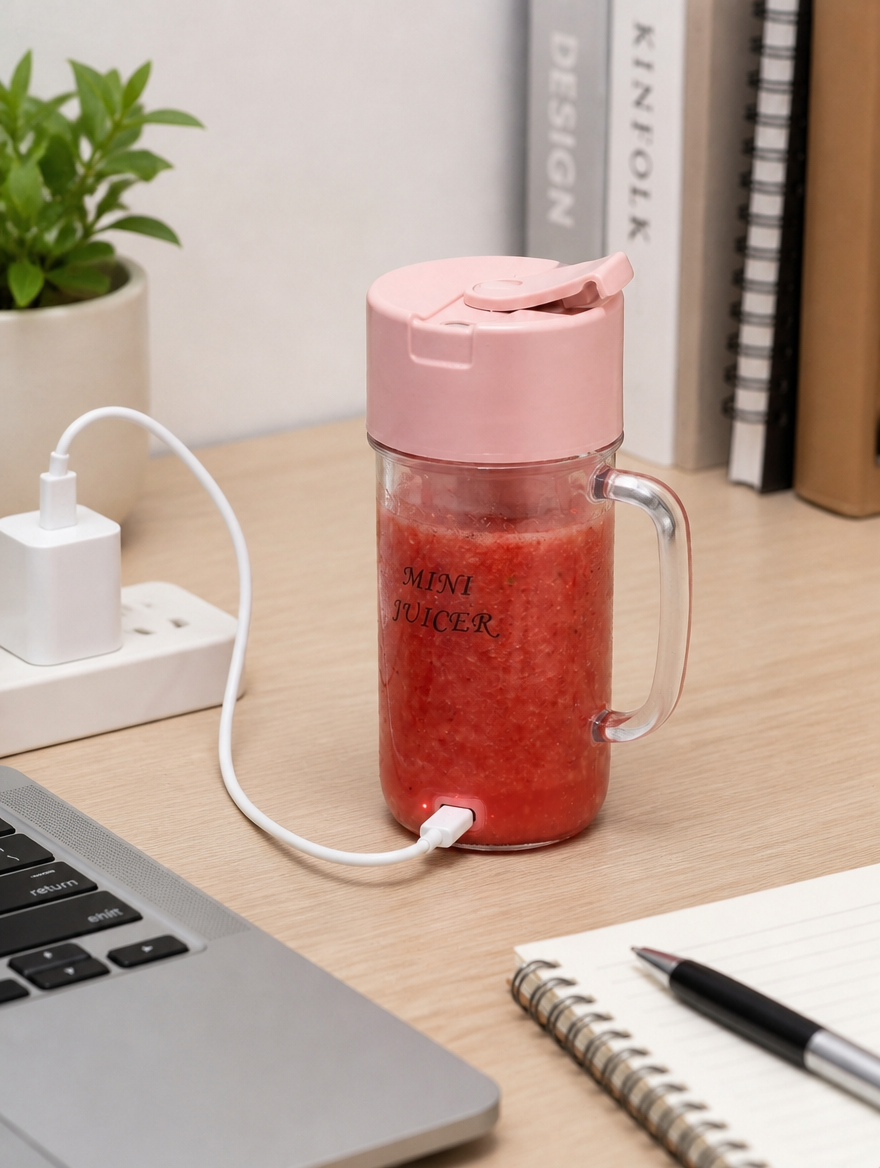 Licuadora Portátil USB | Prepara Batidos y Jugos en Cualquier Lugar