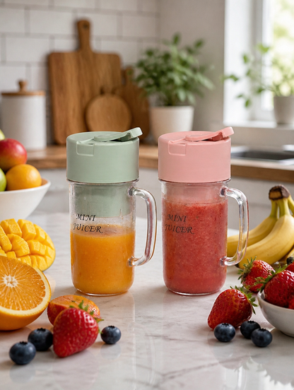 Licuadora Portátil USB | Prepara Batidos y Jugos en Cualquier Lugar