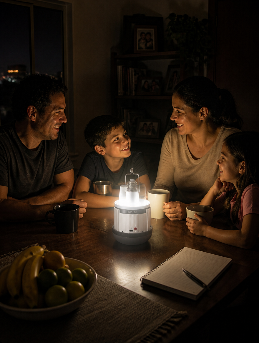 Bombillo LED Recargable de Emergencia | Luz Aunque se Vaya la Electricidad