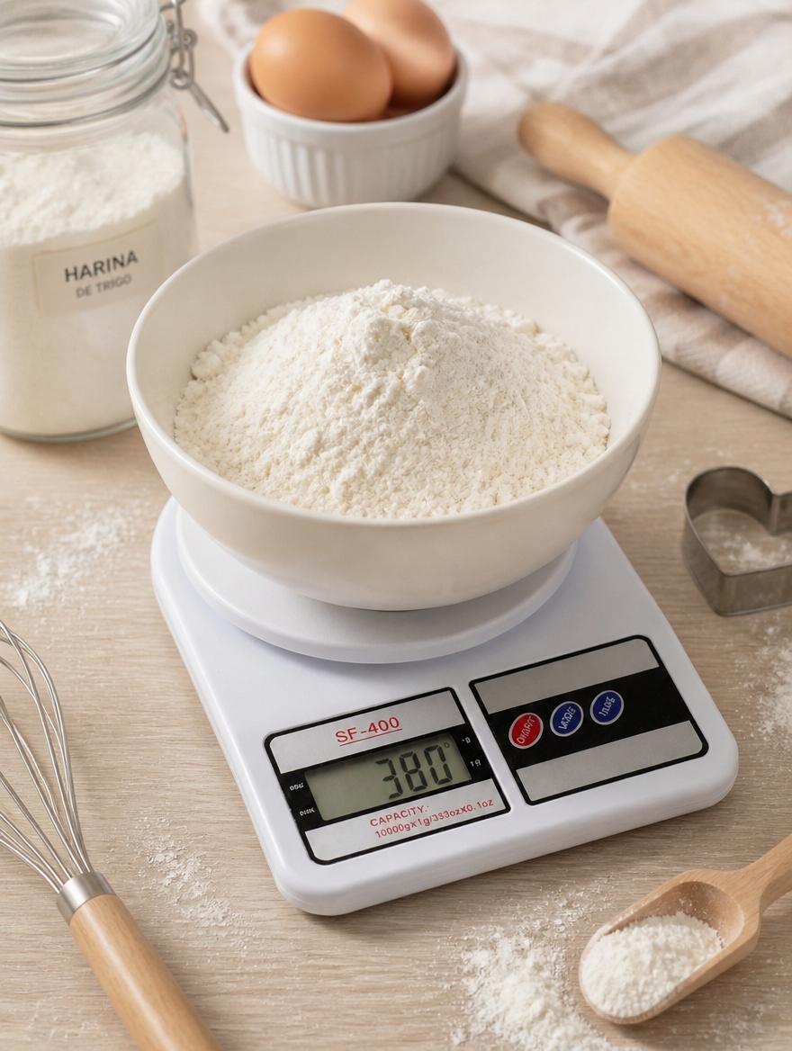 Pesa de Cocina Digital SF-400 | Mide tus Ingredientes con Precisión