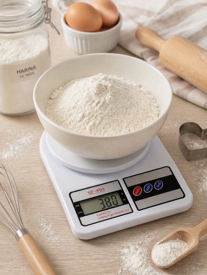 Pesa de Cocina Digital SF-400 | Mide tus Ingredientes con Precisión