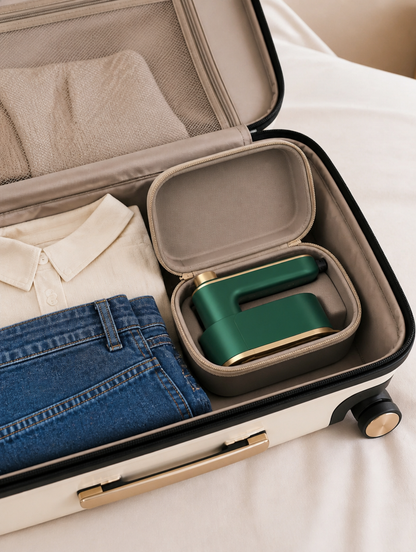 Mini Plancha Portátil de Vapor | Ropa Lista sin Tabla de Planchar