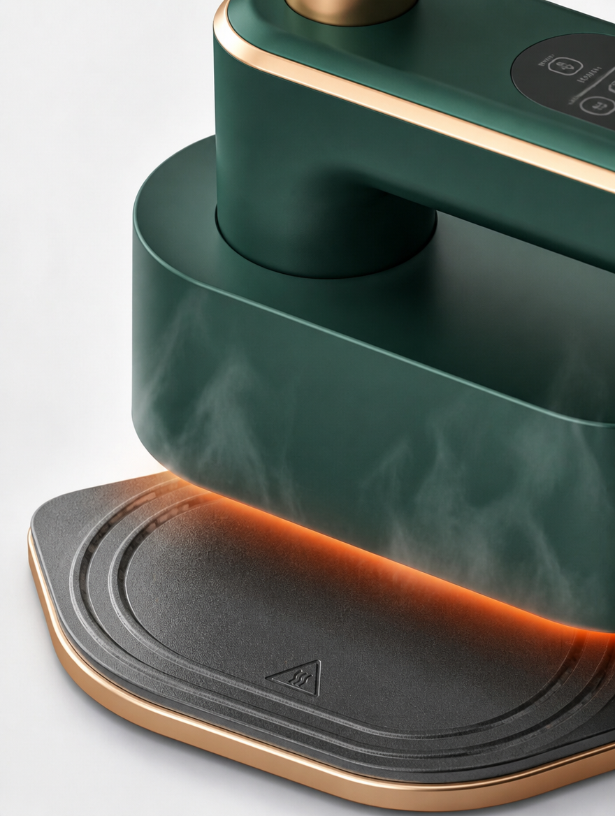 Mini Plancha Portátil de Vapor | Ropa Lista sin Tabla de Planchar
