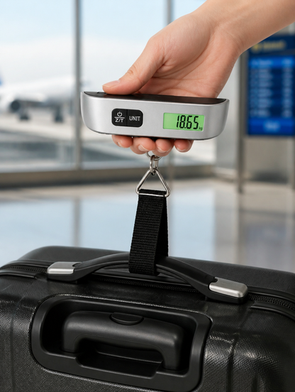 Báscula Digital para Equipaje | Evita Sobrepeso en el Aeropuerto