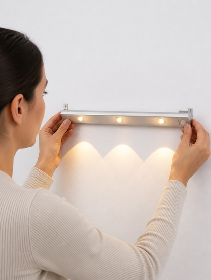 Luz LED con Sensor de Movimiento para Cocina y Closet | Se Enciende Sola