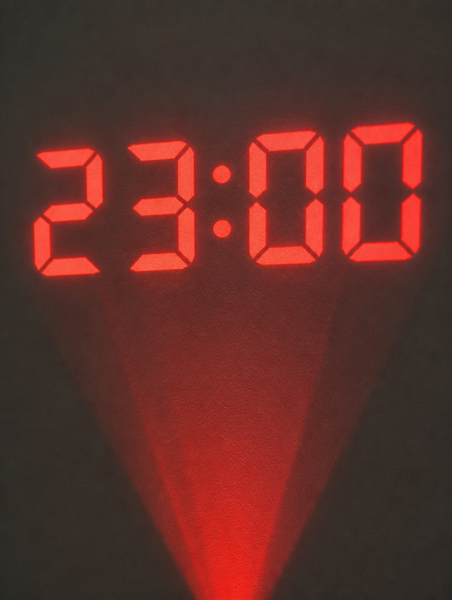 Reloj Despertador LED con Proyector de Hora | Ve la Hora sin Levantarte