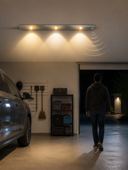 Luz LED con Sensor de Movimiento para Cocina y Closet | Se Enciende Sola
