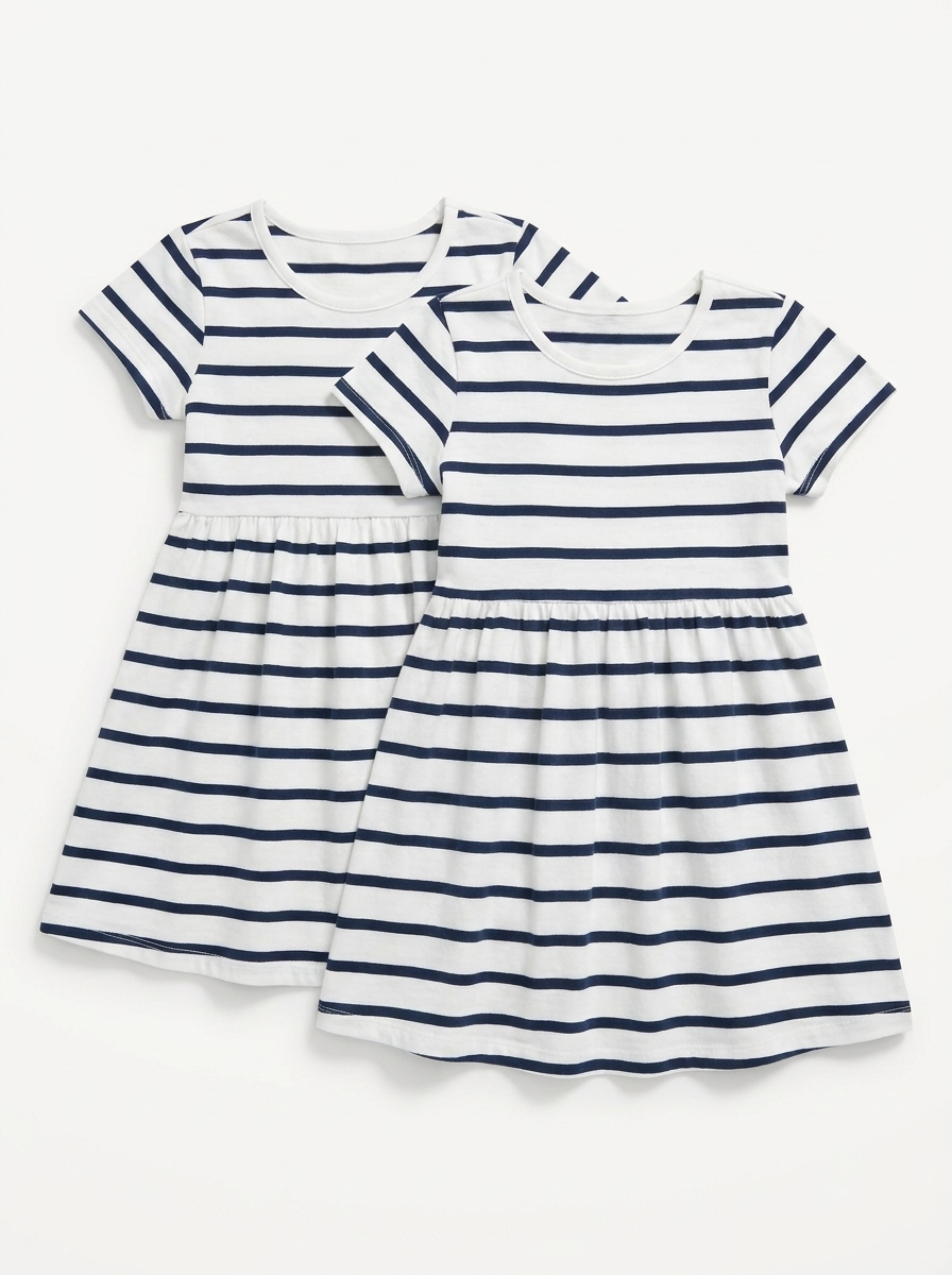 Combo de 2 Vestidos para Niña | Comodidad y Estilo