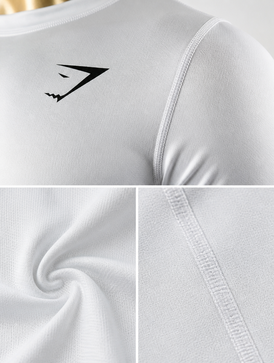 Playera Deportiva Manga Larga | Ajuste Cómodo para Entrenar