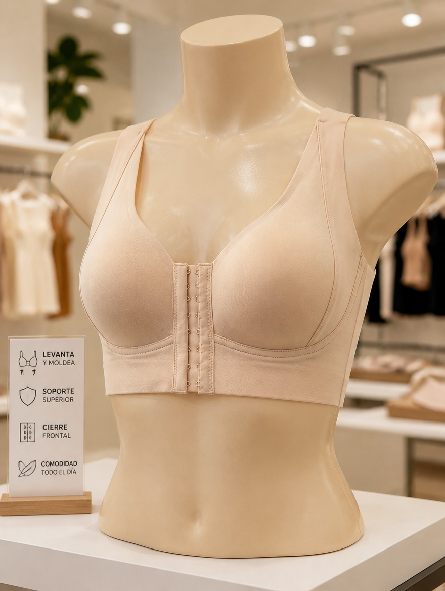 Brasier Corrector Levanta Busto | Realce y Soporte Todo el Día