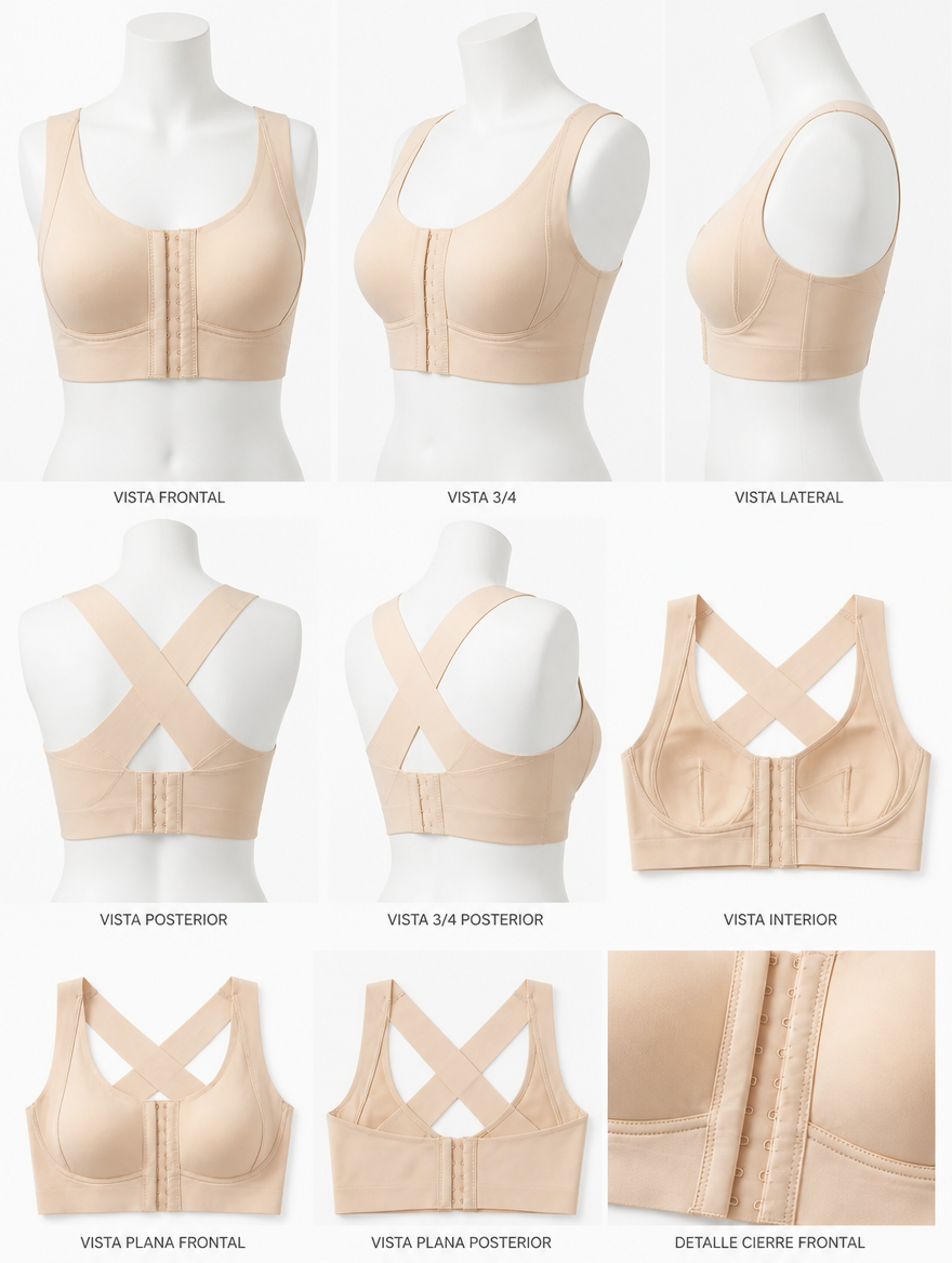 Brasier Corrector Levanta Busto | Realce y Soporte Todo el Día