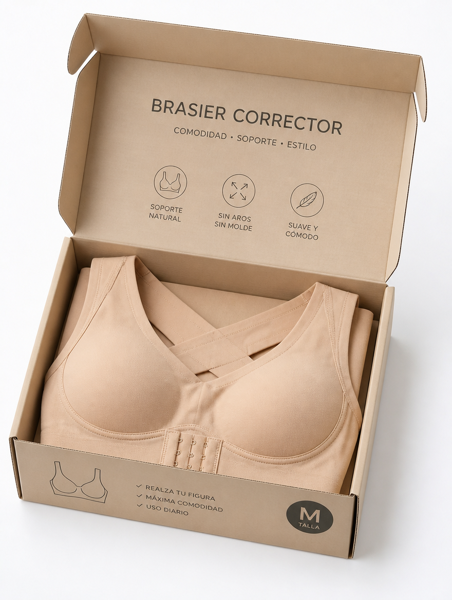 Brasier Corrector Levanta Busto | Comodidad y Soporte Diario