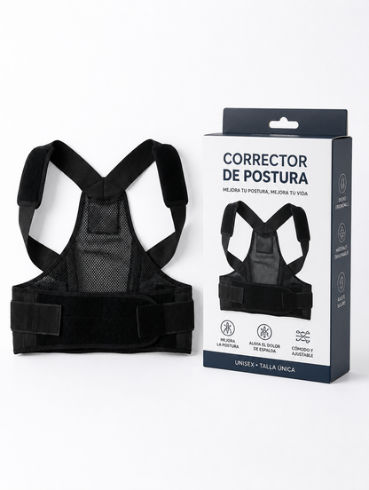 Corrector de Postura con Ventilación | Alivia la Espalda
