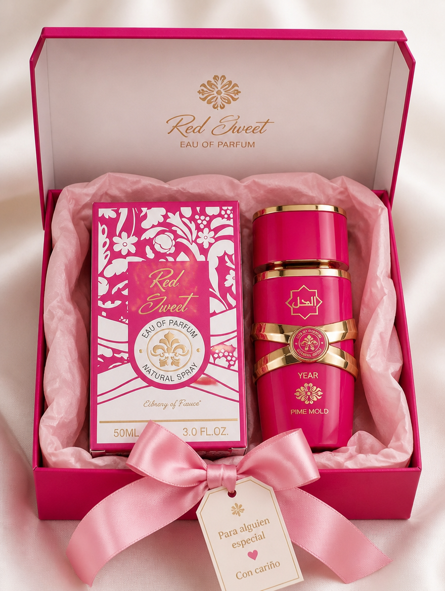 Perfume en Spray Rosa Intenso 90ml | Fragancia Floral Duradera