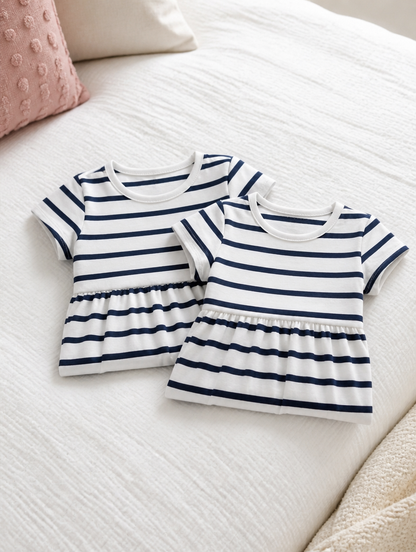 Combo de 2 Vestidos para Niña | Comodidad y Estilo
